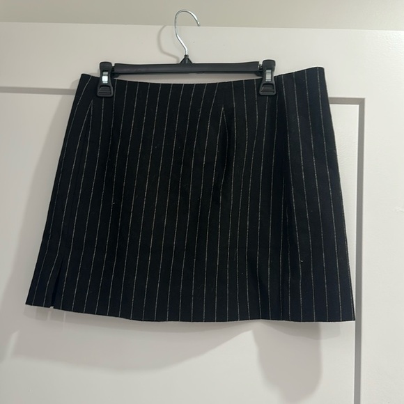 NWT Madewell striped‎ women’s wool miniskirt size 6 - Picture 6 of 11
